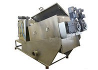 Dairy Factory Multi Disc Screw Press Dewatering For Waste Water Treatment ISO9001