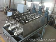 SS304 Multi Disc Screw Plate And Frame Filter Press Machine For Slurry Dewater