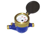 Pulse Output Multi Jet Water Meter For Bulk Volume Measurement In Cold Water DN25 Brass