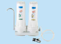 Clear Plastic Water Filter Housing For Counter Top Water Filter PP Brass Thread