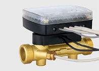 Diamter DN40 Transducer Body Water Flow Meter Brass Pipe