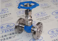 Flange gate valve for high pressure, high temperature steam transfer PN16 Mpa PN80 Mpa DN10 - DN40