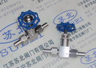Weld threaded Globe valve for plating solution PN80 Mpa DN2 to DN65