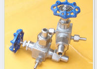 Jacket insulation needle valve for process instrumentation PN0.6 Mpa to PN120 Mpa DN6 mm