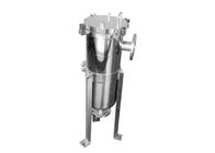 Stainless steel  single bag filter vessel with swing bolt for sugar cyrup 150psi