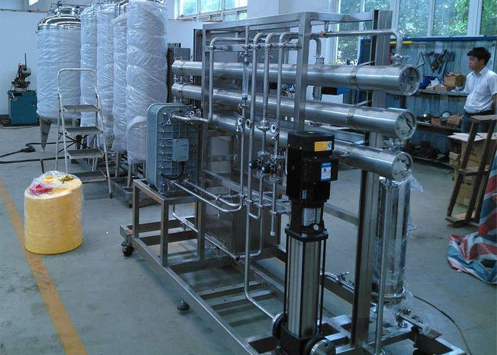 Automatic PLC PW reverse osmosis water systems for WFI URS / CP 1000L/H