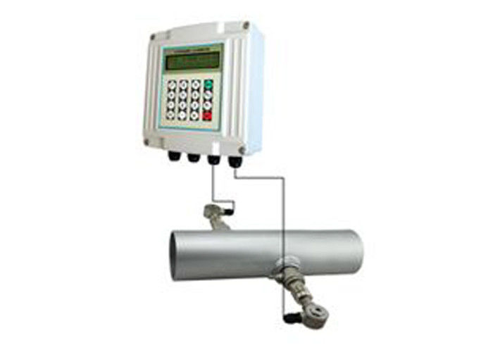 Industrial / Municipal Water Supply Ultrasonic Flow Meters Doppler Flow Meter Ultrasonic Flowmeter With Transducer