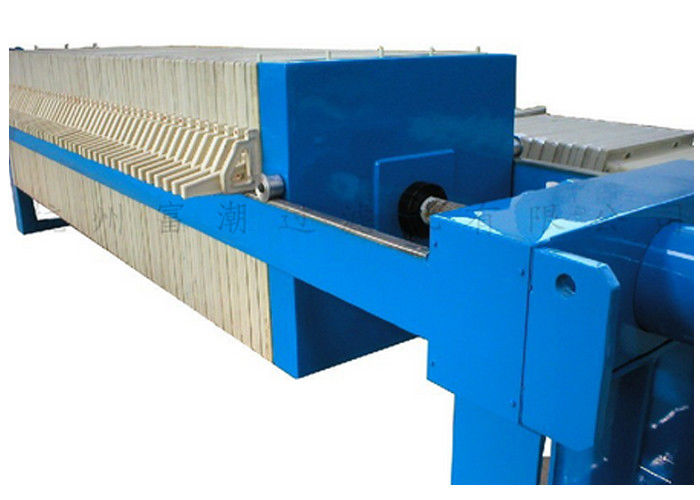Manual Hydraulic Closing Plate And Frame Filter Press For Industrial Waste Treatment