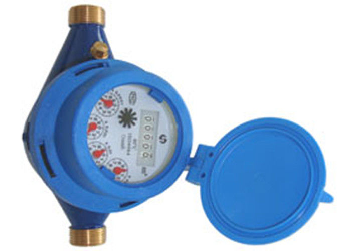 Rotary Register Brass DN15 Multi Jet Water Meter With Rotary Piston Theory ISO 4064B