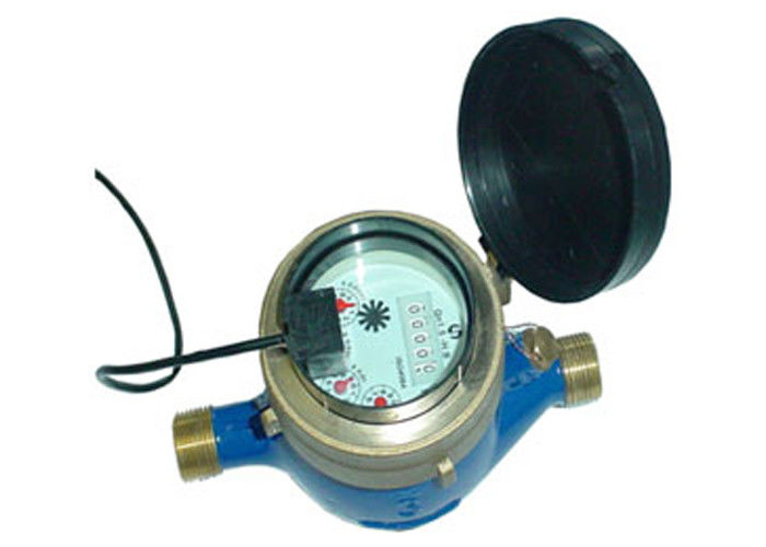 Impeller Multijet Water Meter With Pulse Emitter For Remote Reading Of Cold Water Brass DN20