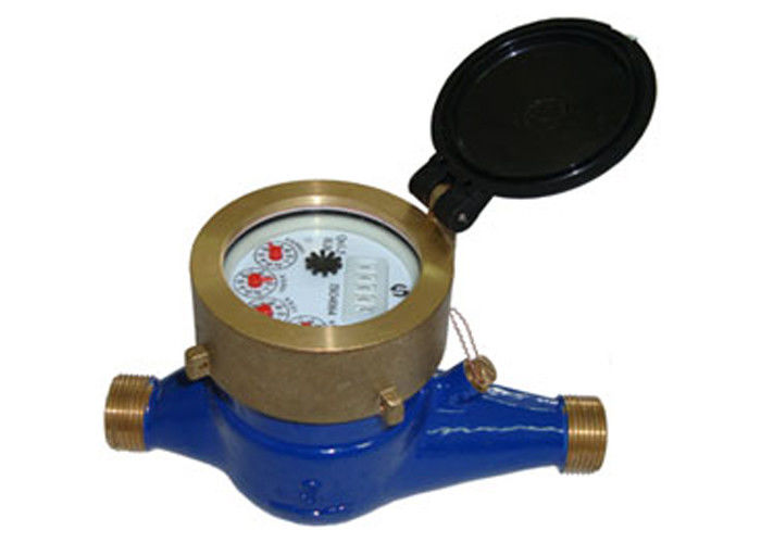 Propeller Type Multi Jet Water Meter With Dry Dial Fully Sealed Runner For Cold Water ISO 4064