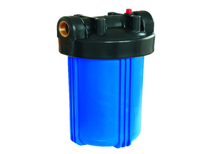 Big Blue Plastic Cartridge Filter Vessels Housing Dia 4-1/2" L 10 Inch With Vent Valve For Pretreatment Of RO