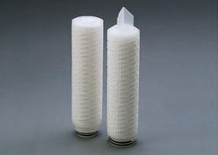 Absolute Rating Polypropylene Pleated Filter Cartridge For Beer Filtration Dia 2.5" L 40"