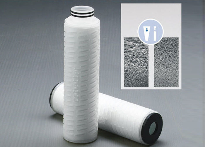 Asymmetric Polysulfone PS Membrane Pleated Filter Cartridge Filter Vessels For Pre Filter Pharmaceutical And Biological