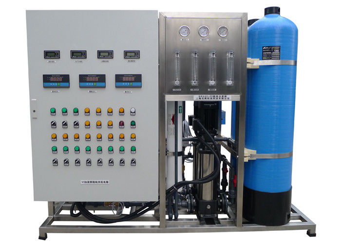 Vertical Commercial Reverse Osmosis systems for pure water 250L / H