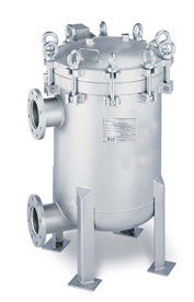High flow rates hinged lid cover multi bag filter vessels / ss filter housings