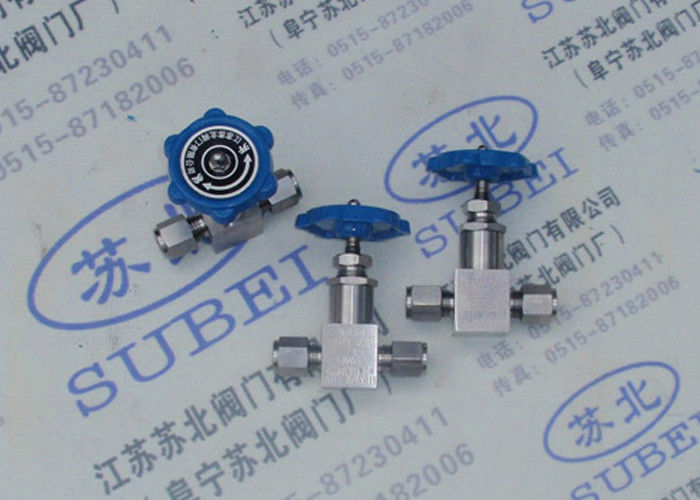 Stainless cutting ferrule Globe valve for waste water treatment PN0.6 Mpa to PN80 Mpa DW5  to DW65