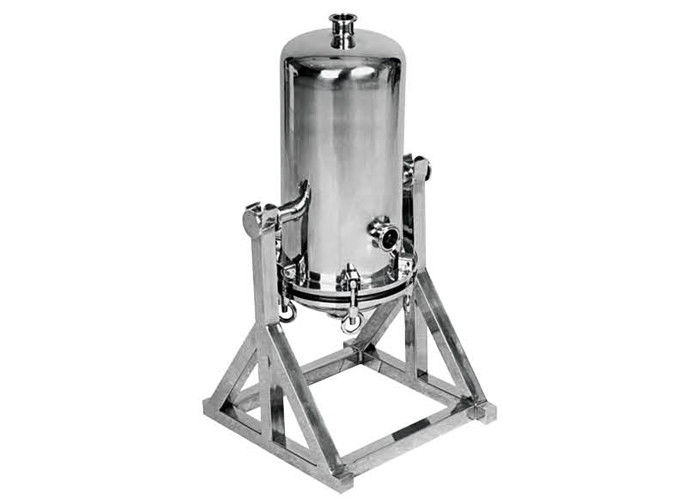 Titanium cartridge filter vessels for decarbonization of medicine liquid 5000L / h