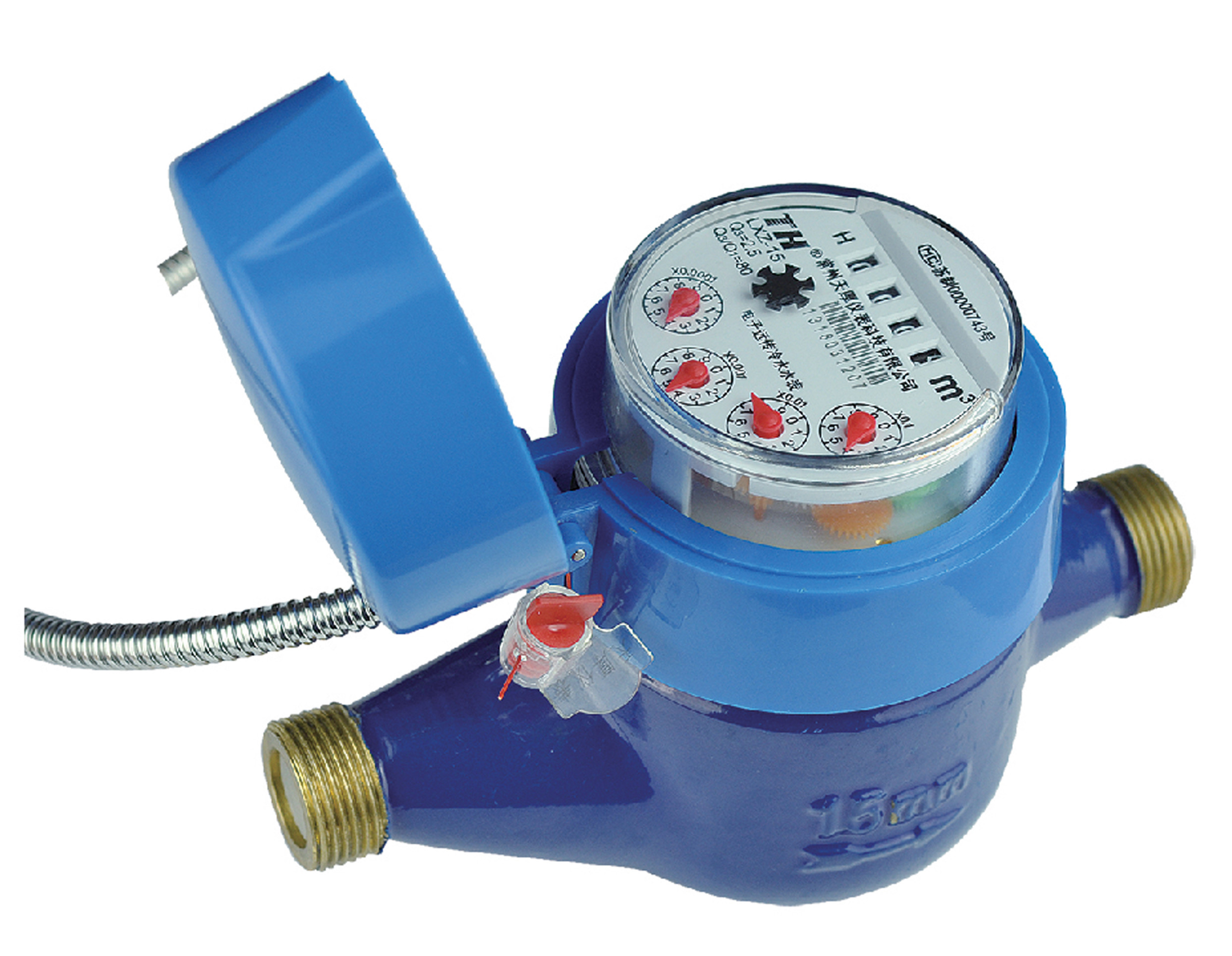 High Precision AMR Water Meter With Wired Mbus System IP67 Protection