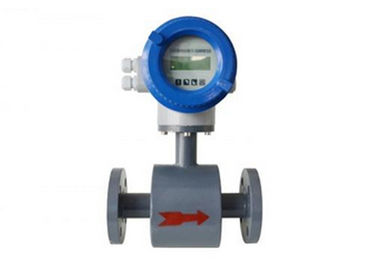 PTFE Liner And Local Display Magnetic Flow Meters DN200 For Waste Water , Pulp And Slurries