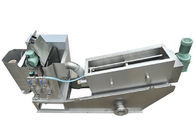 Volute Screw Fully Automatic Filter Press Sludge Dehydrator For Sewage Treatment Plant In Food / Beverage Industry