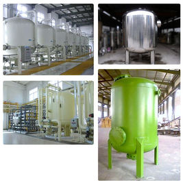 Carbon Steel Tank Water Filter GAC Granular Activated Carbon Media 108 M3/Hr