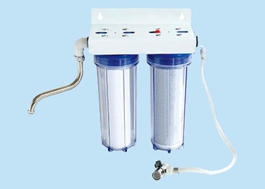 Plastic Cartridge Filter Vessels For Wall Mount Water Filter 1/4&quot; Inlet/Outlet Sediment Cartridge PP