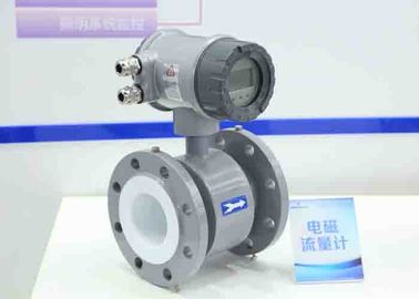 Electrode 316l Flow Meter For Sewage Water , 220vac / 24vdc Sewer Flow Meter