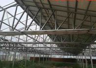 Agricultural Solar PV System Multi Span Polycarbonate Sheet 3 - 10m Height