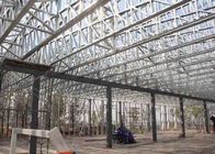 3 - 8 M Height Clear Polycarbonate Greenhouse For Vegetable Planting With Solar PV Power