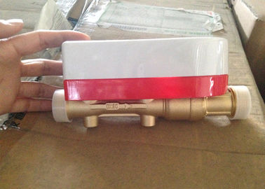 DN15 Brass Pipe Residential Ultrasonic Water Meter