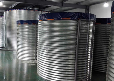 Anti Corrosion PVC Liner 2740mm Steel Bolted Tanks