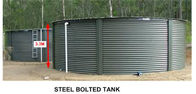 Anti Corrosion PVC Liner 2740mm Steel Bolted Tanks