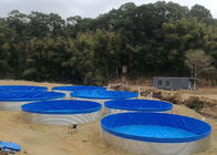 48cbm Hot Galvanized Corrugated Steel 200M3 Water Tanks