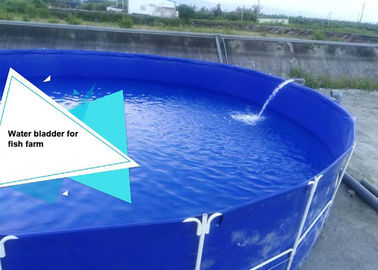 PVC Liner 90cbm 5490mm Plastic Aquaculture Fish Tanks