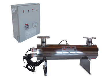 Horizontal Ultraviolet  Tianium  Water Disinfection Products 52GPM 11.8m3 / hour