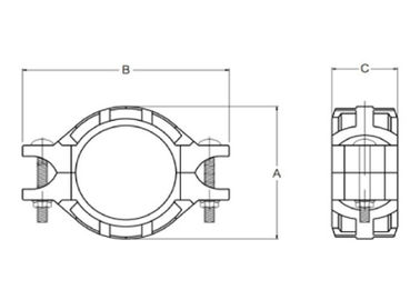 Super High pressure Stainless steel quick pipe joints for grooved piping system 1500 psi 105bar