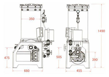 Excellent  Recycling Chemical Filtration Systems CPVC 330L/min 2HP