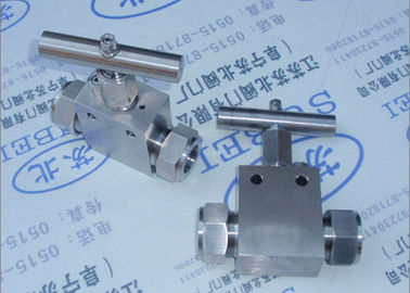 High pressure cutting ferrule stop valve in measure pipeline PN0.6 Mpa to PN80 Mpa DW2 to DW65