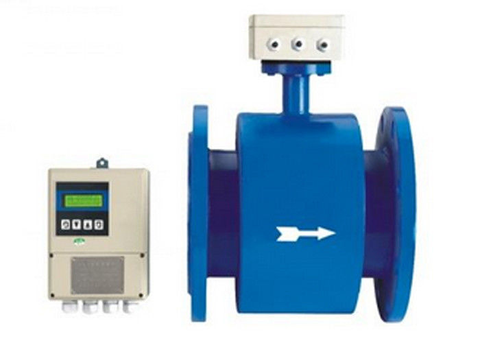 DN50 Electromagnetic Flowmeter With Remote Display For Chemical Fluids