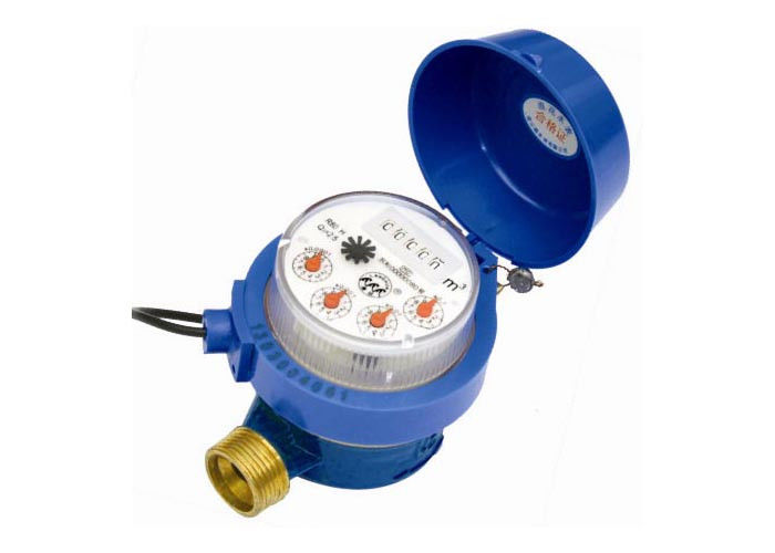 DN15, 1/2 Inch Multi Jet Water Meter For Water Utility Brass Housing 2%, Nb-IoT