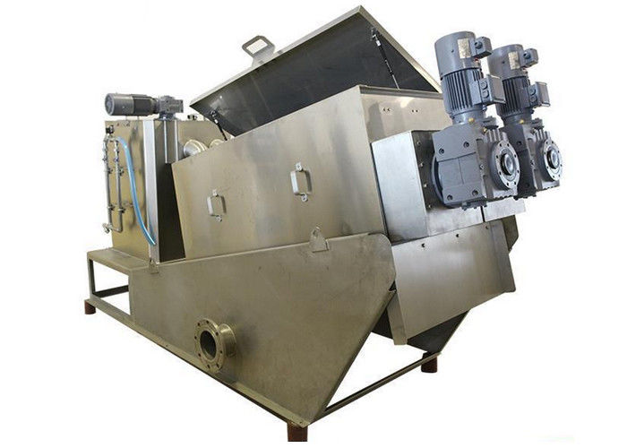 Oily Sludge Thickner And Dehydrator Plate & Frame Filter Press 90 - 180 kg / h Dry sludge DS