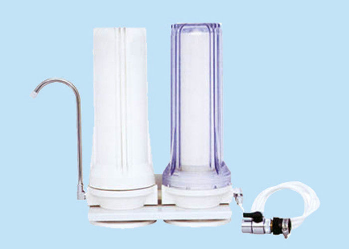 PP 10&quot; Plastic Water Cartridge Filter Vessels For Counter Top Water Filter 10&quot; / 2.5&quot;