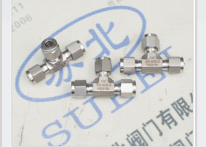 Union Tees Straight Grooved Piping Systems  double ferrules for pipe connection tube system PN16 Mpa