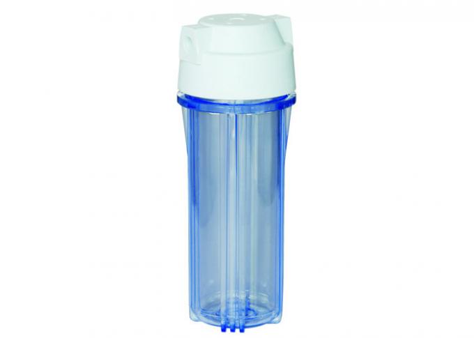 Plastic Cartridge Filter Vessels For Wall Mount Water Filter 1/4